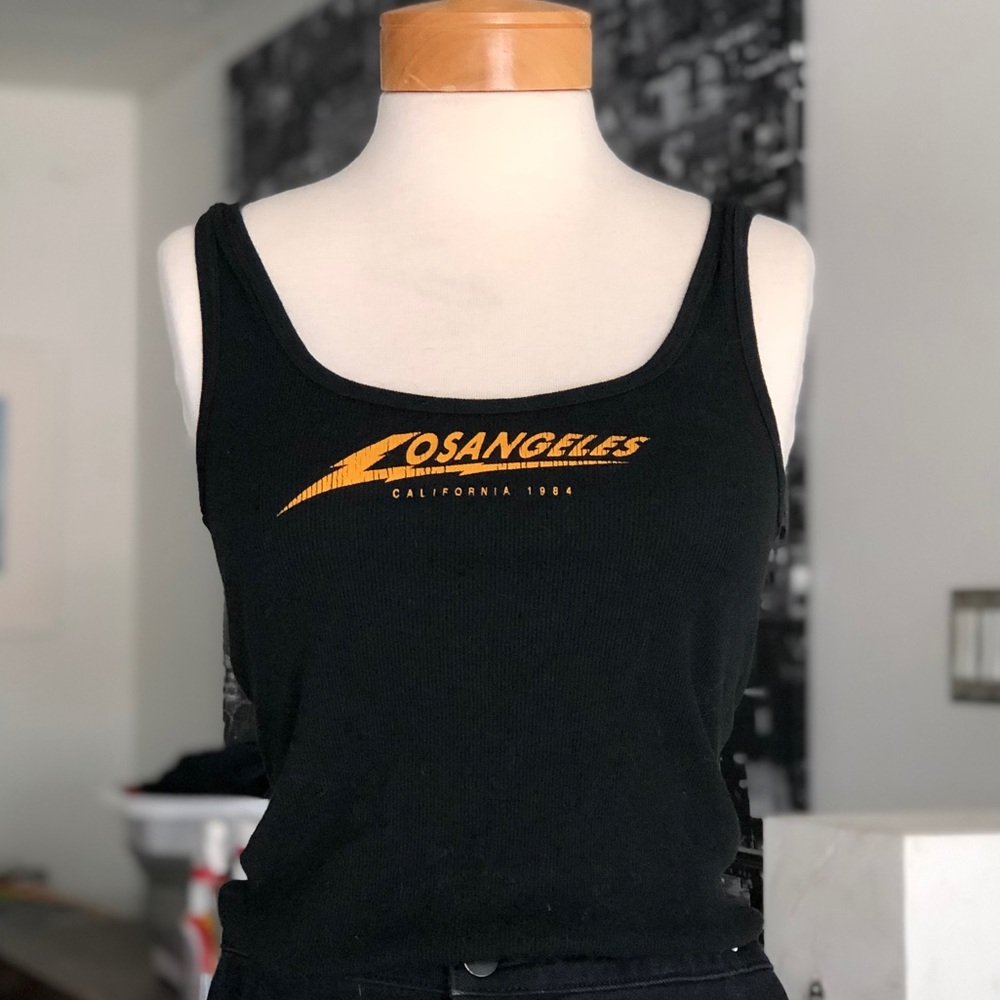 Los Angeles 1984 Rib Tank top